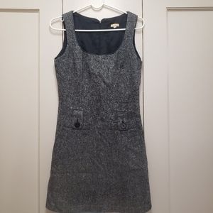 65% wool sleeveless dress back zip size 6
